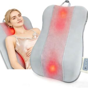Assento Massageador Shiatsu Perseidas para Carro, Escritório e Sofá, Bivolt
